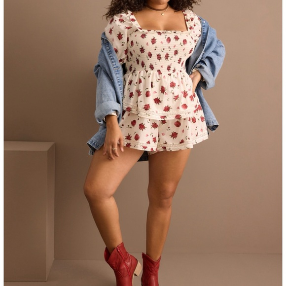 NEW Arula Floral Romper Plus Size C / 3X available NWT - Picture 4 of 12